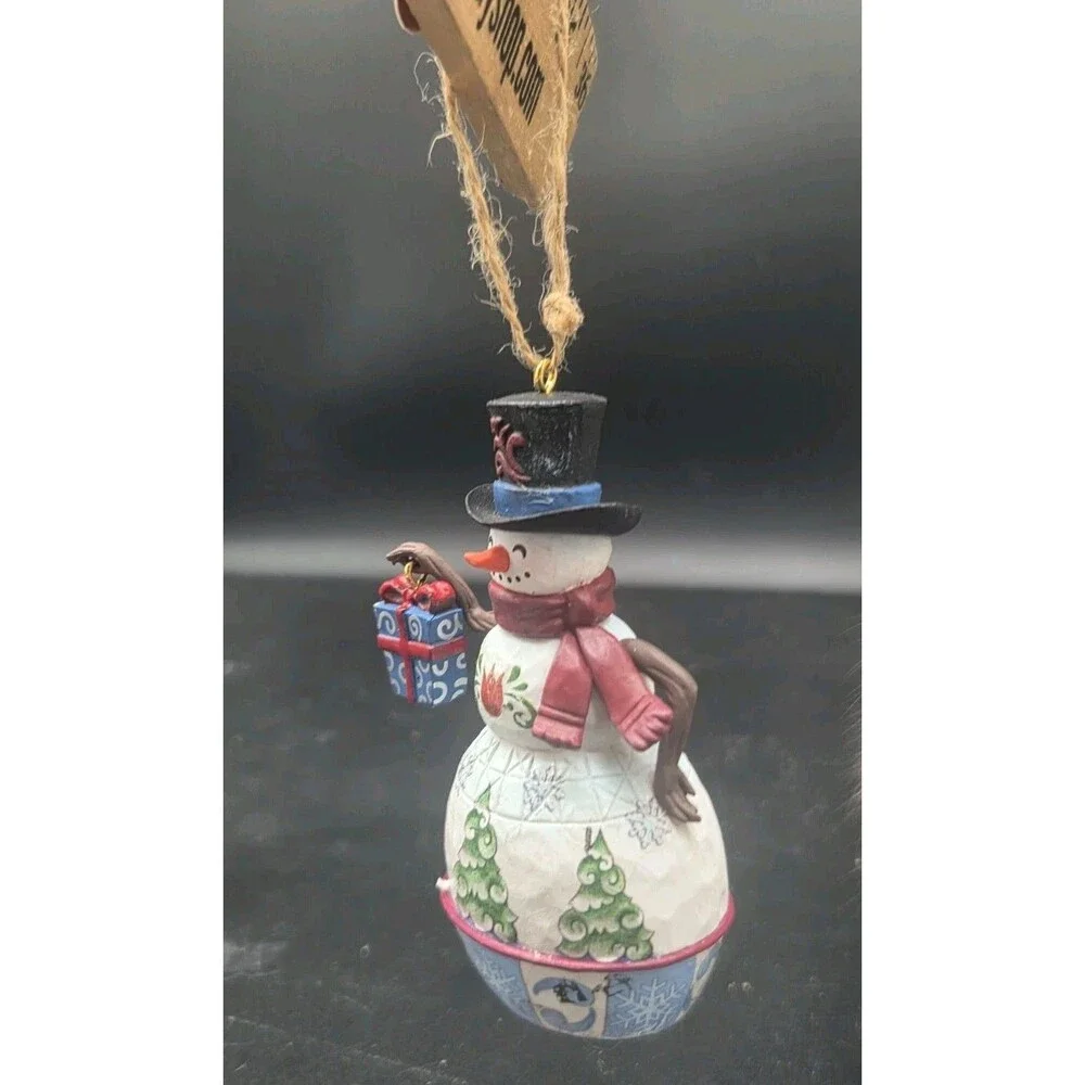 Jim Shore Kohls Snowman Christmas Ornament